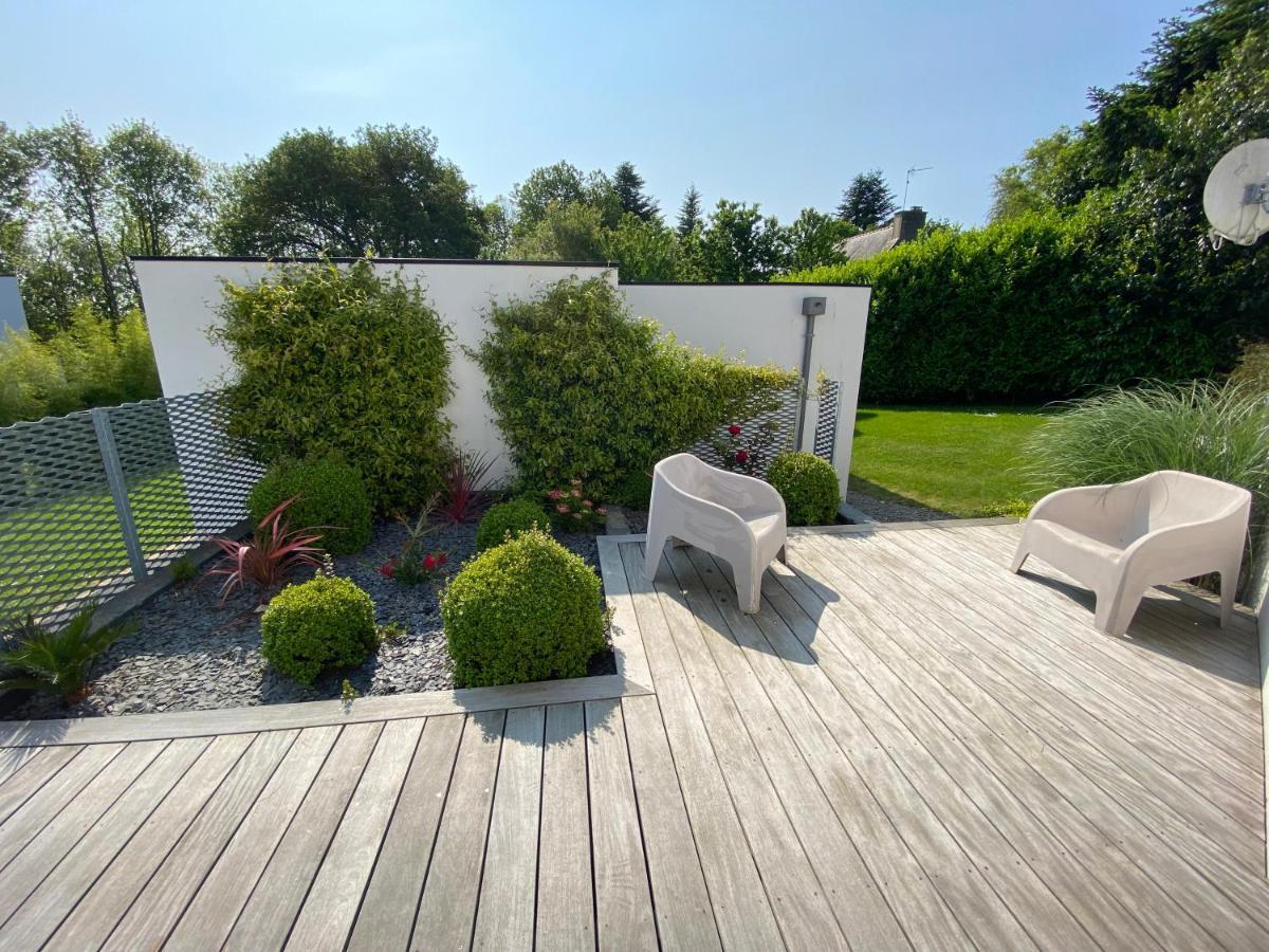 2 Maisons De Vacances Sittelles Lodge Concarneau Dış mekan fotoğraf