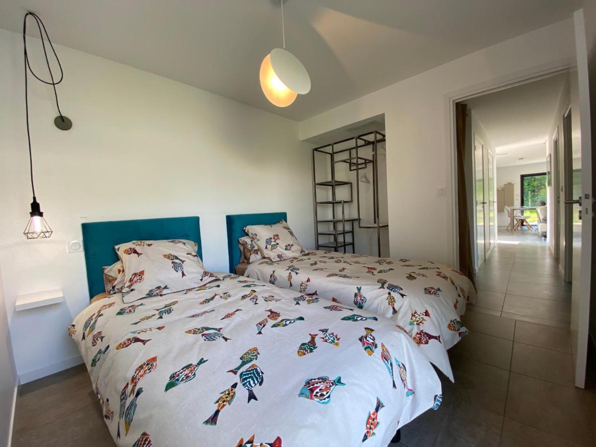 2 Maisons De Vacances Sittelles Lodge Concarneau Dış mekan fotoğraf