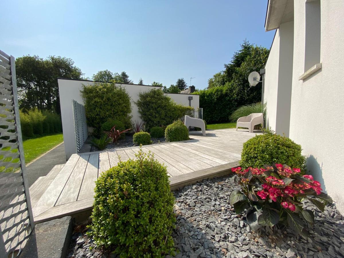 2 Maisons De Vacances Sittelles Lodge Concarneau Dış mekan fotoğraf
